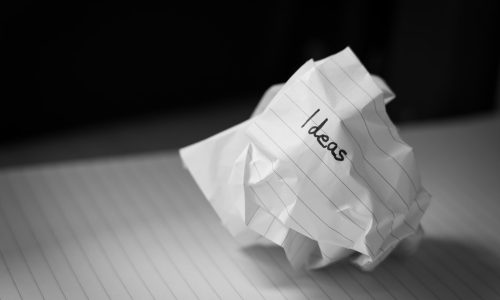 white paper on white surface